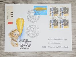 CL03 Enveloppe + Timbre Suisse 1982