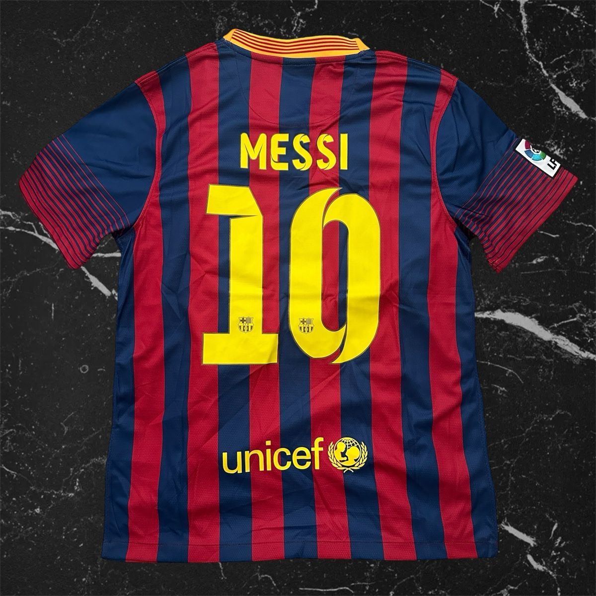 FC Barcelona Canottiere & Pantaloni: FC Barcelona Messi Trikot, Grösse L – Nuovo e nell'imballaggio originale da Frenkendorf venduto da a_1999 3