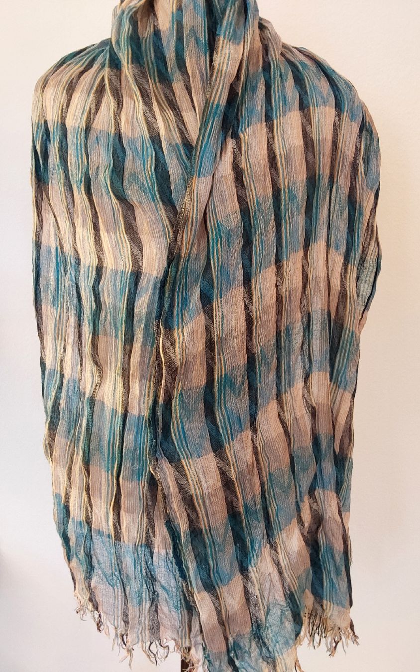 Foulard & Sciarpe: Schal Viskose türkis – Usato da Köniz venduto da scopello12 2