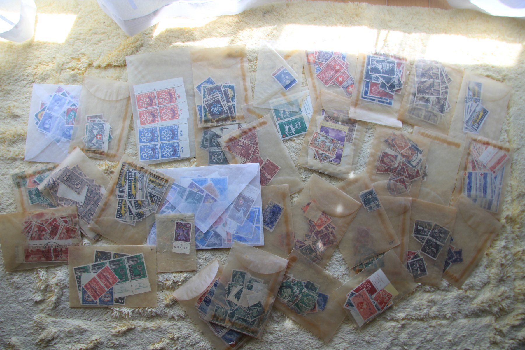 Tous les timbres: Grosse Schweiz Sammlung – D'occasion à Schlieren par Sternstunde2 6