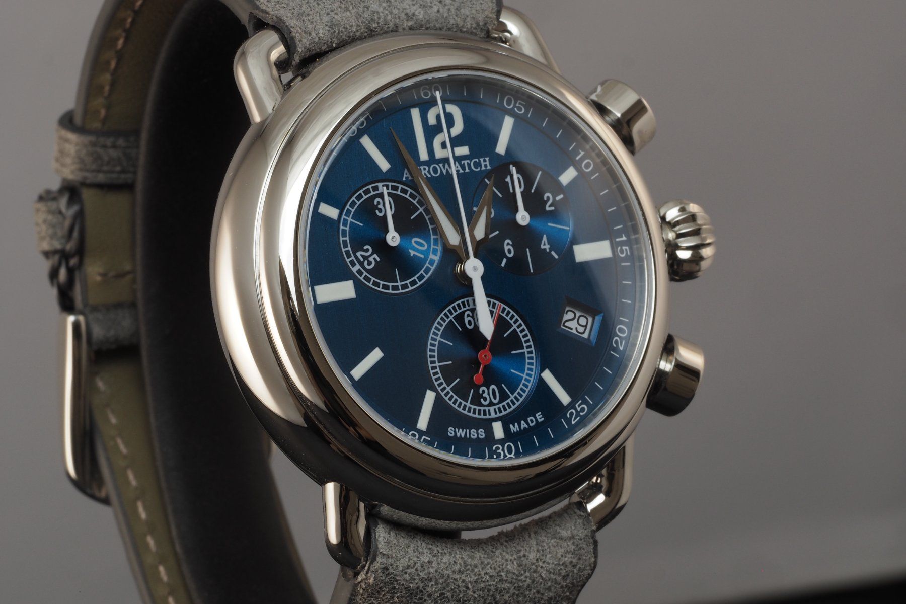 Aerowatch Uhren: Aerowatch chrono – Neu und originalverpackt aus Colombier NE von Atelier-horloger 1