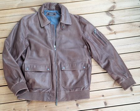 Lederjacke