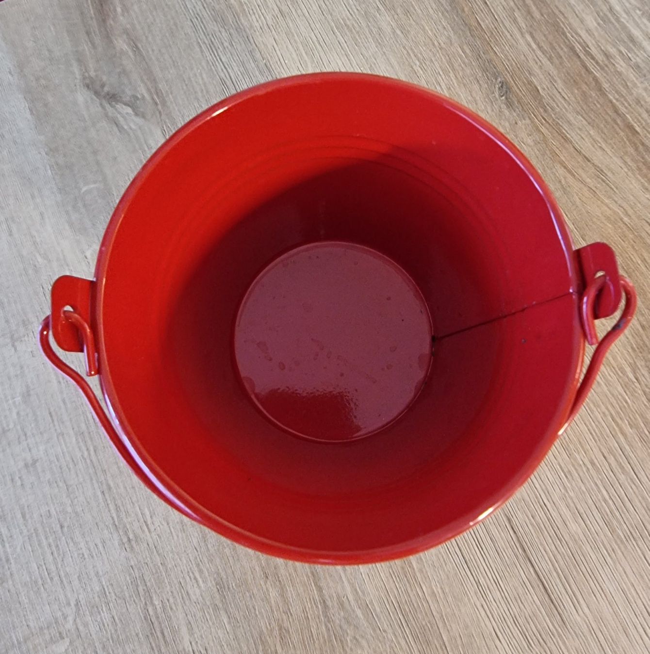 Vasi per fiori: Cache pot métal rouge – Nuovo (secondo la descrizione) da Veyrier venduto da Leilazizou 3