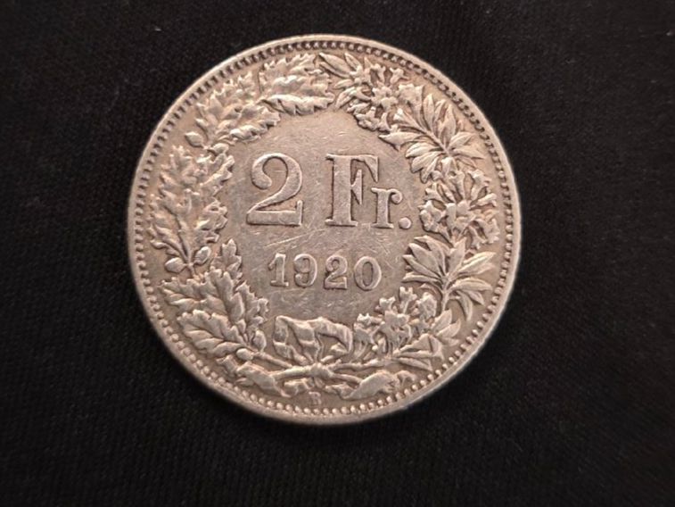 Tutti le monete: 2 chf 1920 – Usato da Genève venduto da bbastos 1