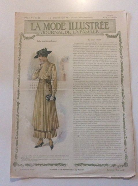 Riviste & Magazine: Journal sur la Mode 1915 – Usato da Genève venduto da edelweiss1900 3