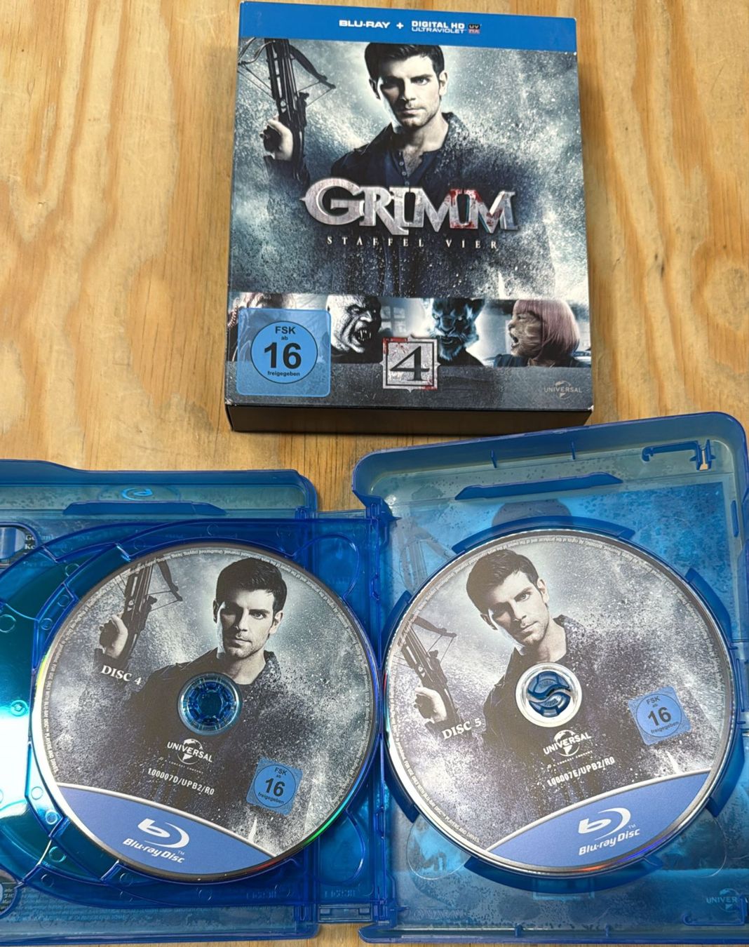 Alle DVDs: GRIMM - STAFFEL EINS BLU-RAY – Gebraucht aus Zürich von freioccasionen 2