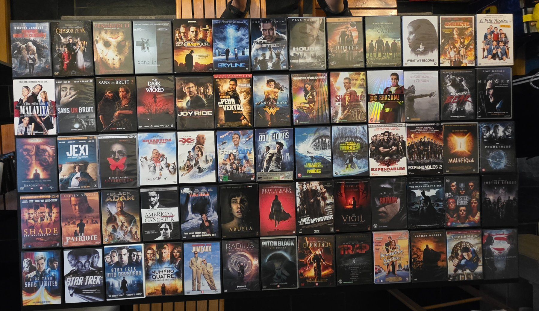 Alle DVDs: Lot de 737 DVDs + 16 BLU RAYs – Gebraucht aus Cheyres von Saby20 7