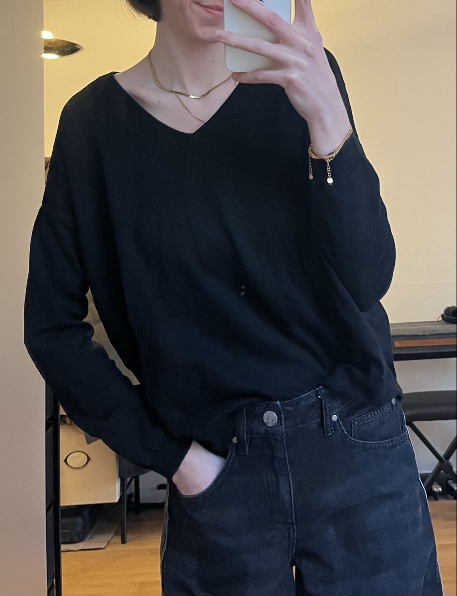 Maglioni & Felpe: schwarzer pullover – Usato da Luzern venduto da janine_l