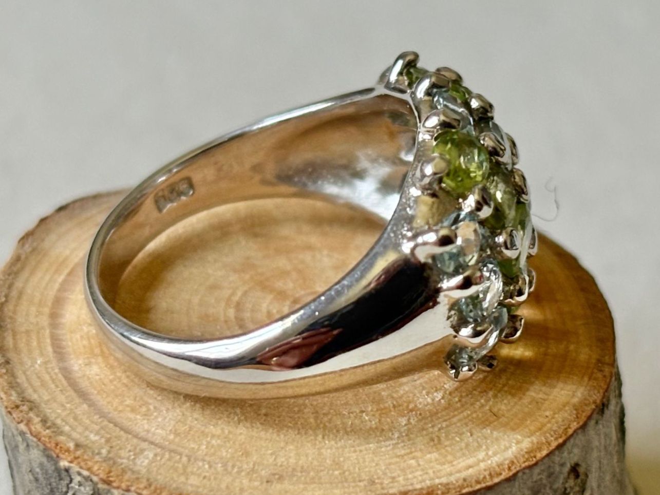 Anelli: Peridot-Topas Ring Silber 925, Gr. 56 – Nuovo (secondo la descrizione) da Brugg AG venduto da lau_9rvy 4