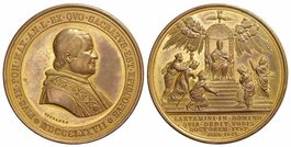 Rom, Pius IX., Medaille 1877  (A. XXXI)