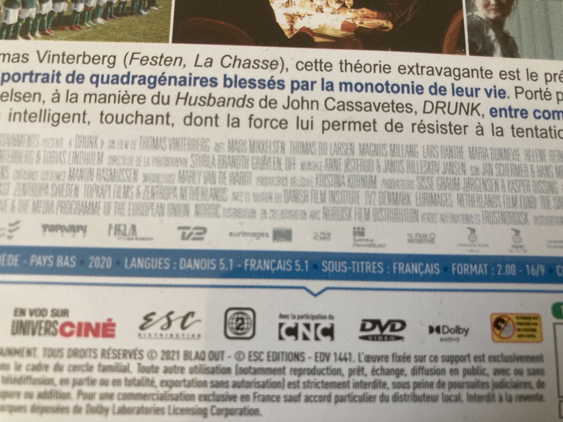 Alle DVDs: Drunk (fr-dk) Mads Mikkelsen - Thomas Vinterberg – Gebraucht aus Neuchâtel von Rougesky 2