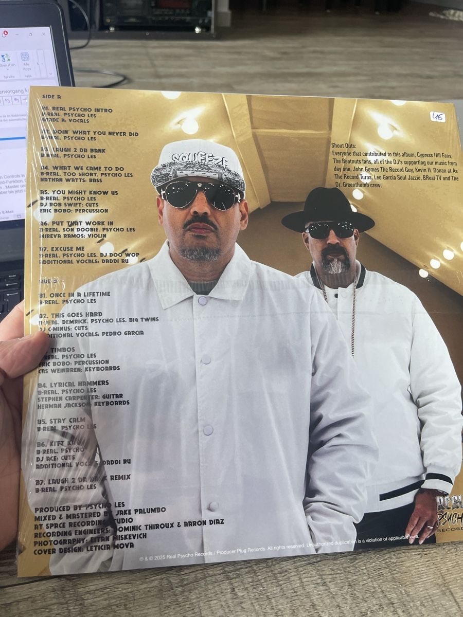 Dischi in vinile: B-Real & Psycho / Real Psycho – Nuovo e nell'imballaggio originale da Dagmersellen venduto da stonefinger 1