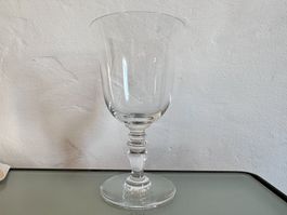 Verre à pied cristal H16cm Baccarat - Etat neuf