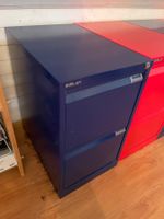 Bisley Aktenschrank blau 2 Schubladen gebraucht