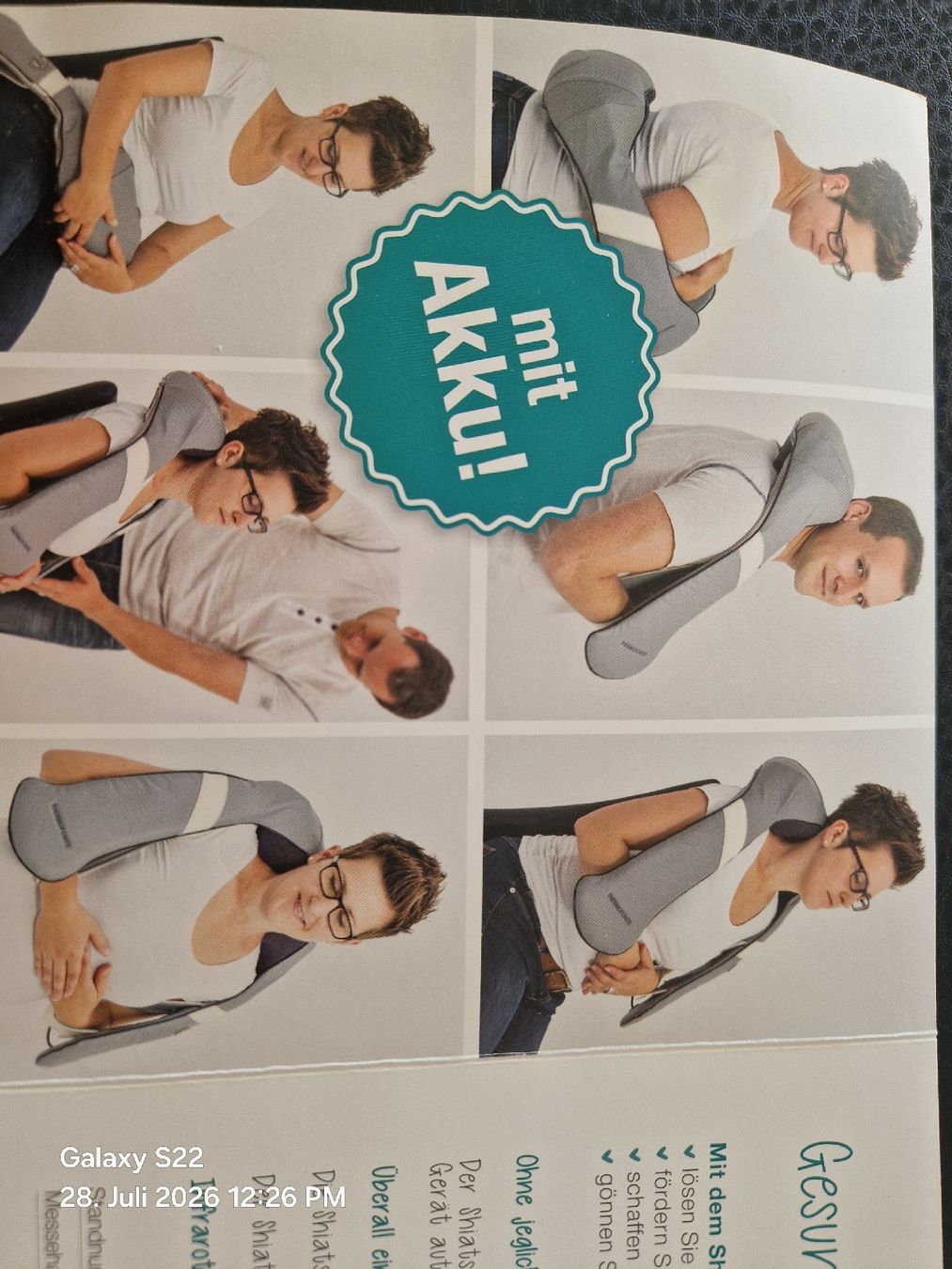 Massagegeräte: Shiatsu Massagegerät – Gebraucht aus Baar von Krissineu 4