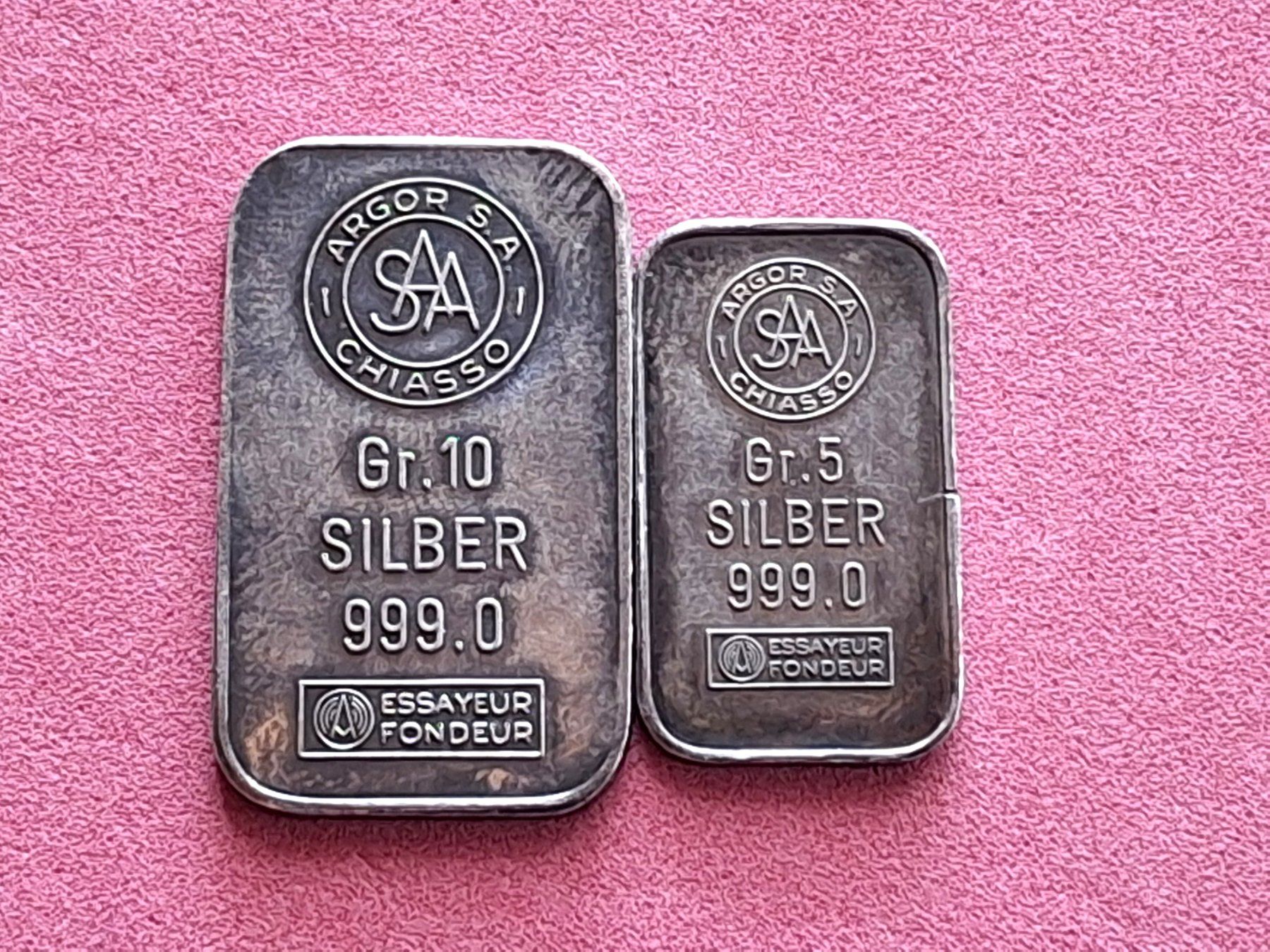 Metalli preziosi: ARGOR - 15 GRAMM – Usato da Boniswil venduto da dpd4coins