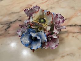 Vintage Porzellan Blumentopf Blumenarrangement