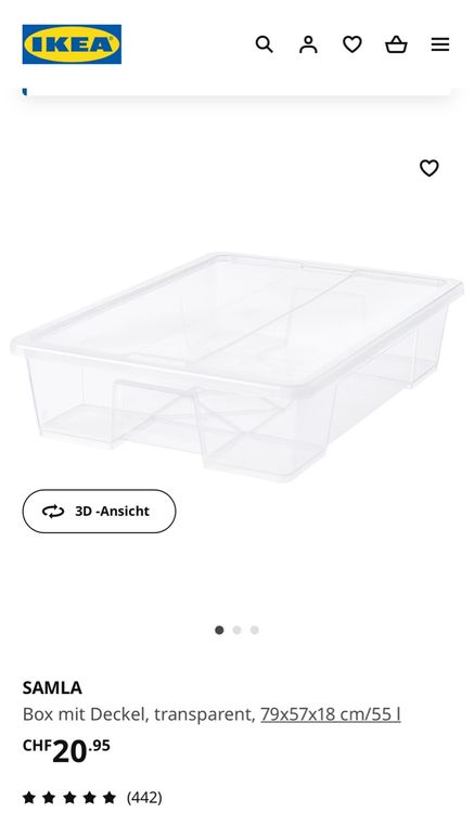 Ikea SAMLA Boxes | Kaufen auf Ricardo