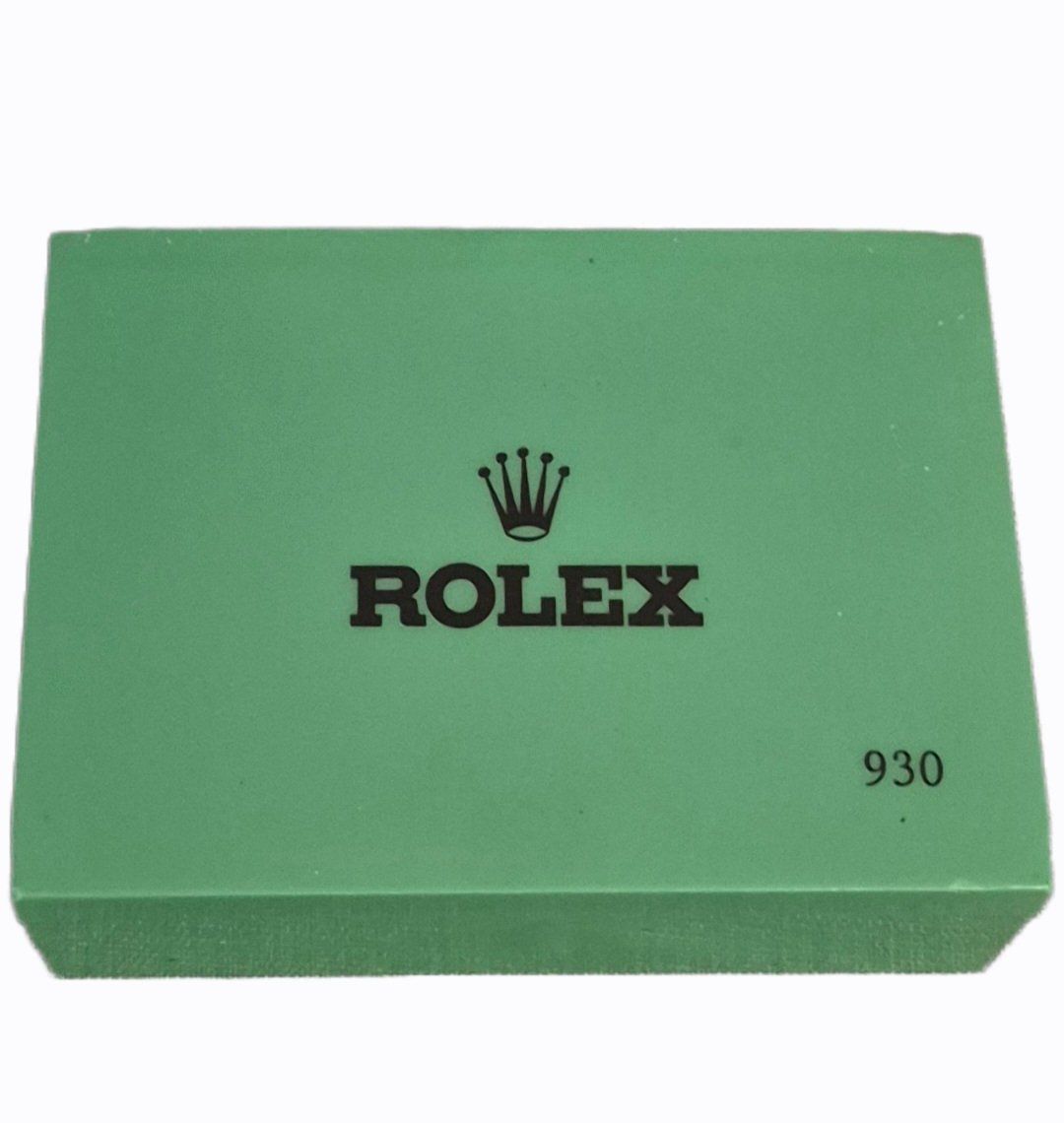 Rolex Scatole porta orologi: Scatola ROLEX originale verde, modello 930 - Ottima! – Usato da Lugano venduto da coccodrillo01 2