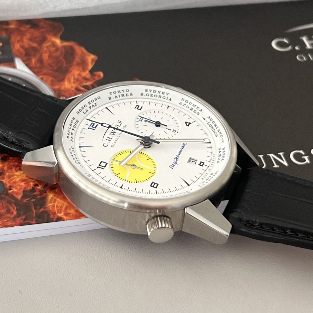 Glashütte Orologi: Glashütte C.H. WOLF – Usato da Villmergen venduto da Swiss2011 5