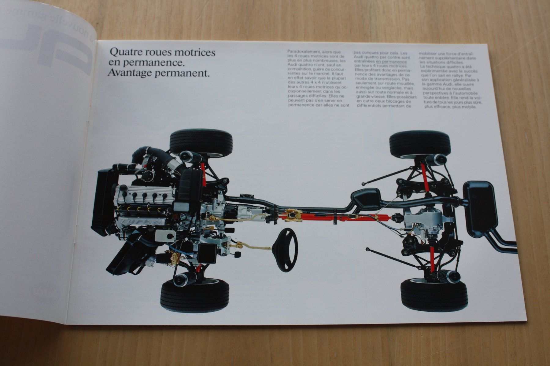 Audi Documenti: Audi Quattro Programm Prospekt 2/1985 Französisch – Usato da Wikon venduto da erwin400 1