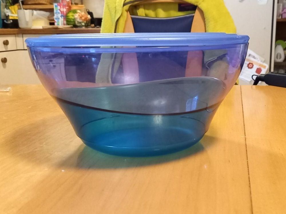 Ciotola Tupperware Eleganzia 4,6 L - Turchese/Verde, Originale, Lavabile In Lavastoviglie - Foto 10