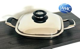 1,6L, AMC Arondo Griddle- / Grillpfanne Ø 27 cm Induktion