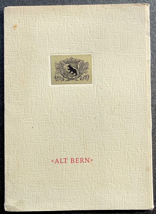 quot ALT BERN quot 70 Jahre Warenhaus Loeb AG (1951) (Gebraucht) in Burgdorf