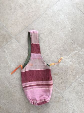 Batik/Stoff Umhängetasche zum Wenden  aus Südamerika!