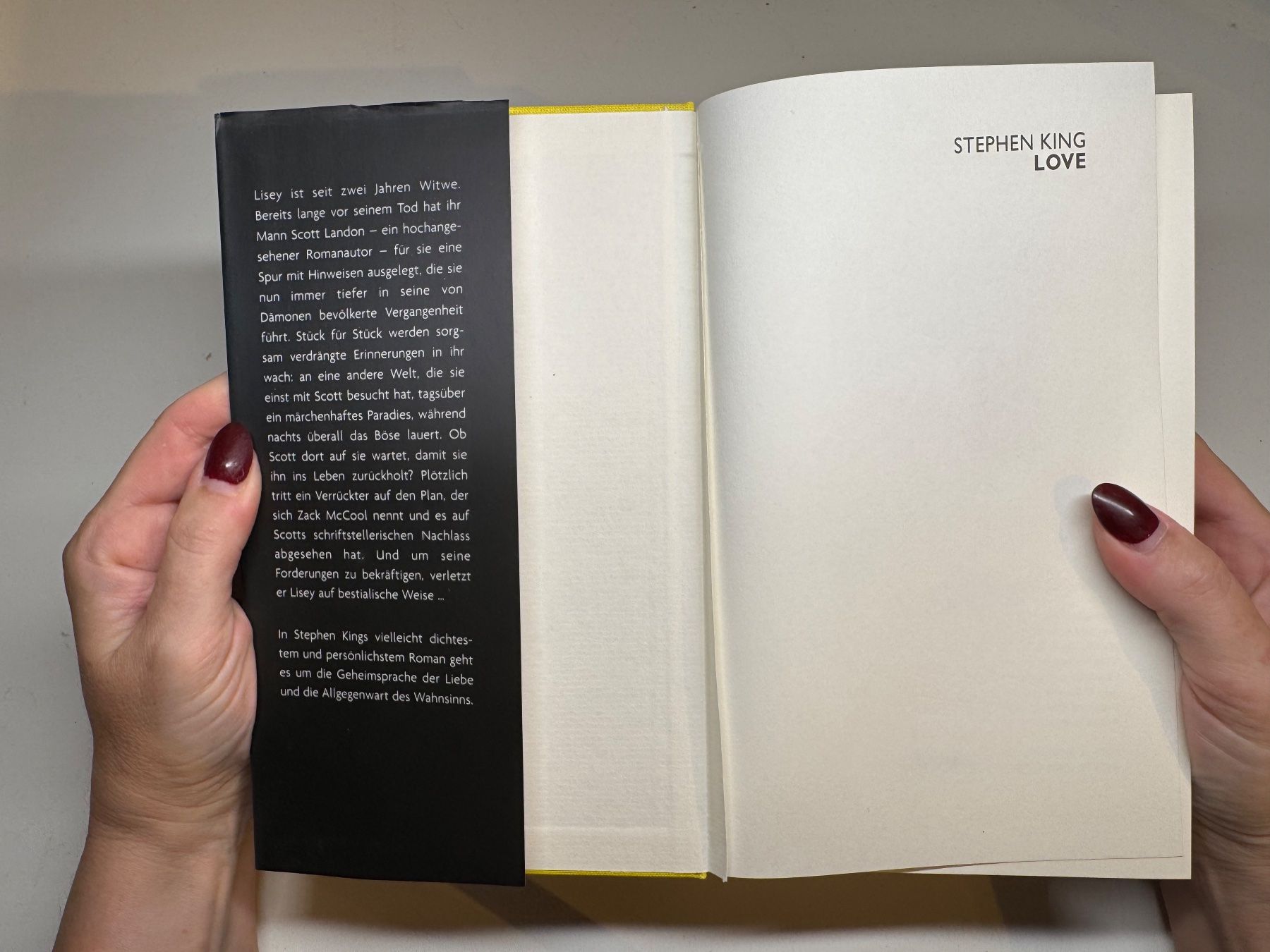 Libri: ROMAN: Stephen King, Love – Usato da Grosswangen venduto da Deutsche_Romane 2