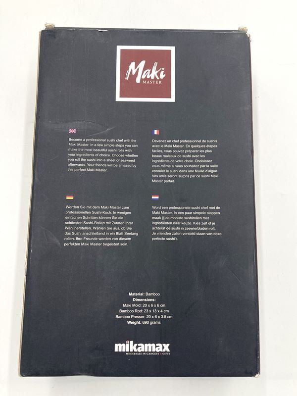 Küchengeräte: MIKAMAX | Maki Master | Sushi Maker | Bambus – Neu (gemäss Beschreibung) aus Wittenbach von Restwert_St-Gallen 5