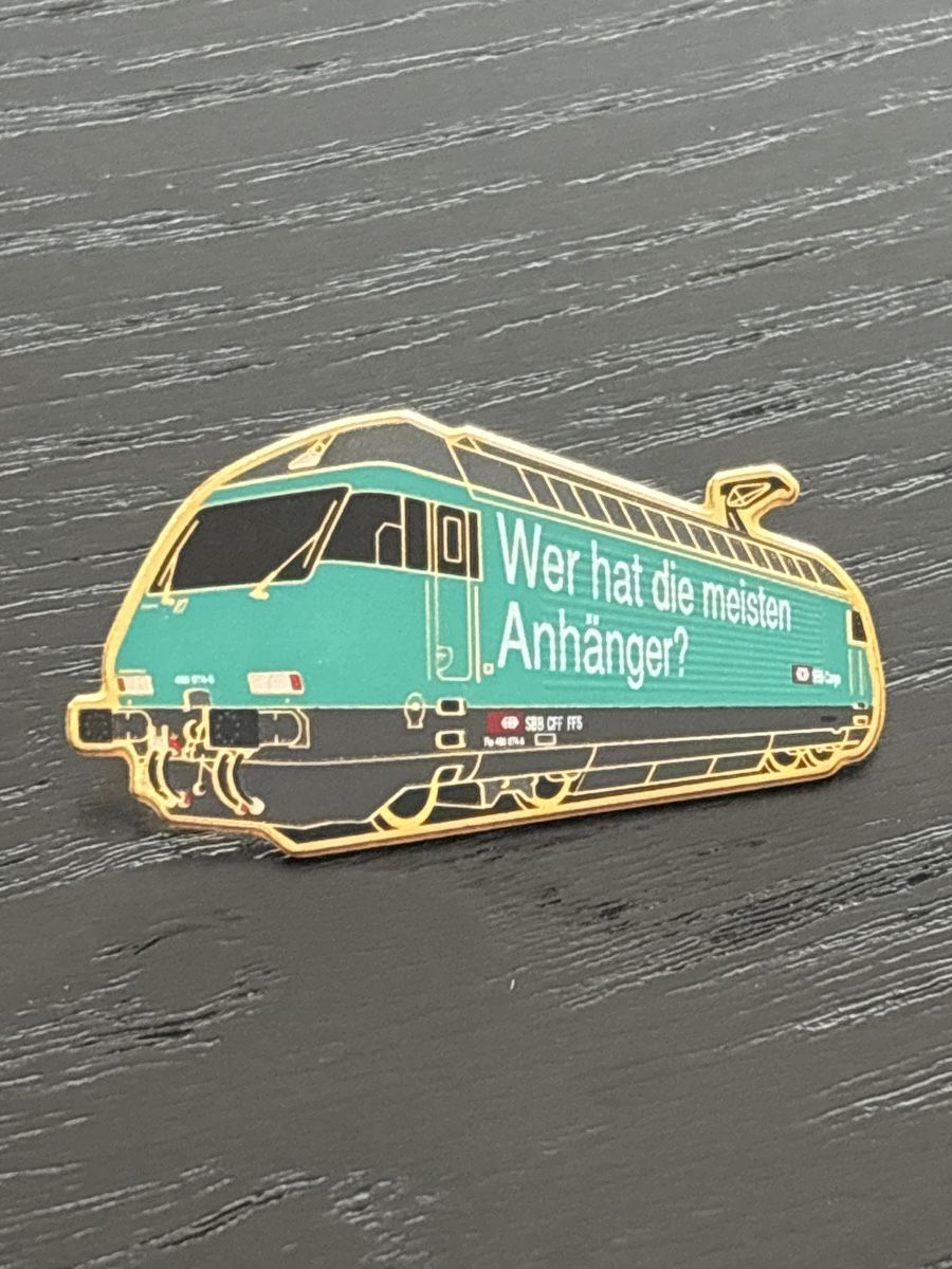 SBB/CFF/FFS Plaketten & Abzeichen: Re 460 Schmid Müller 500 Stück – Gebraucht aus Uetendorf von hoisle