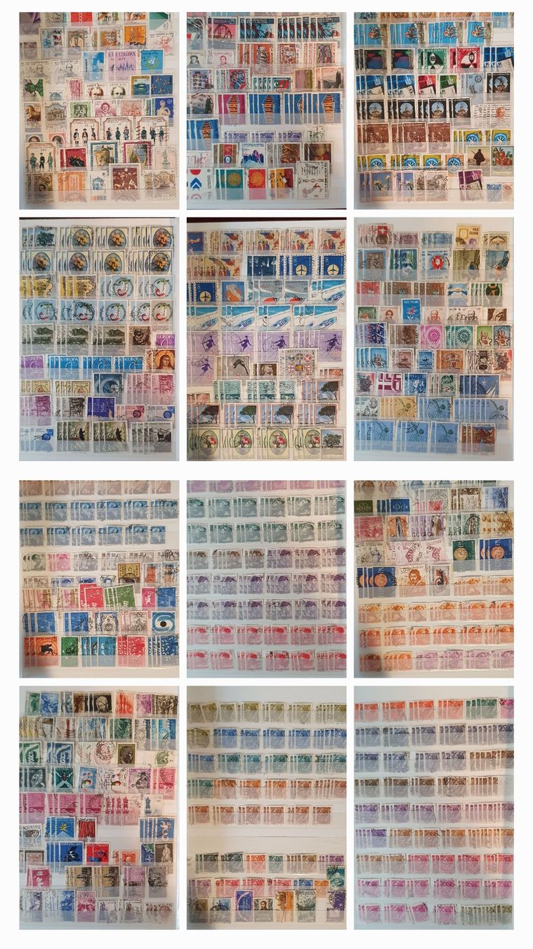 Alle Briefmarken: 2 Alben Italien und mehr.... – Gebraucht aus Kreuzlingen von Rschweiz1 8