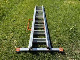 TRIBILO Vielzweckleiter 3x9 Sprossen 6.1m