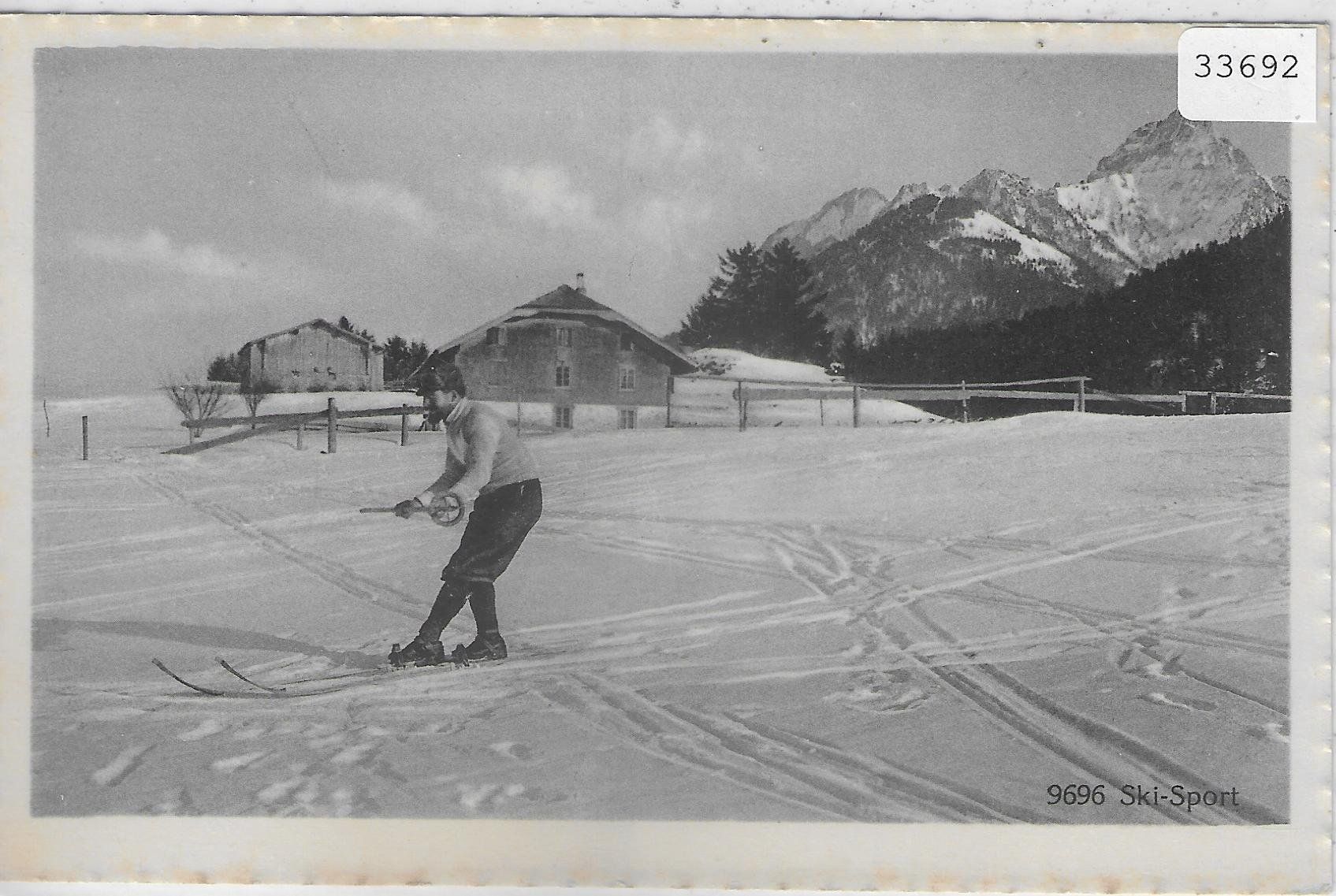 Cartoline postali: Ski-Sport - Skiläufer – Usato da Ettingen venduto da Kartenplanet