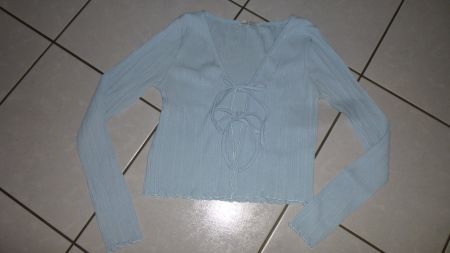 Damen-Jäckchen hellblau / XL / Pull&Bear