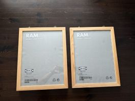5x Bilderrahmen IKEA RAM 30x40 cm aus Holz  