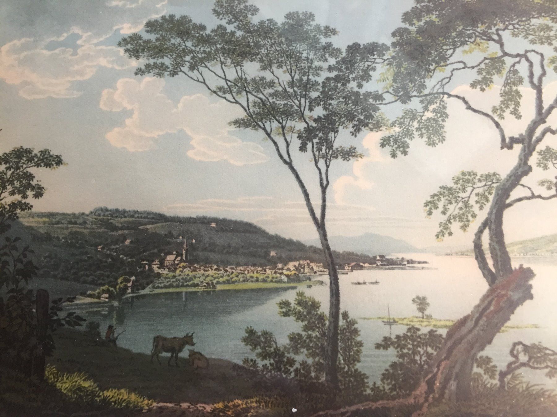Incisioni: Richterswil um 1850 von HEGI – Usato da Trachslau venduto da bastet06 3
