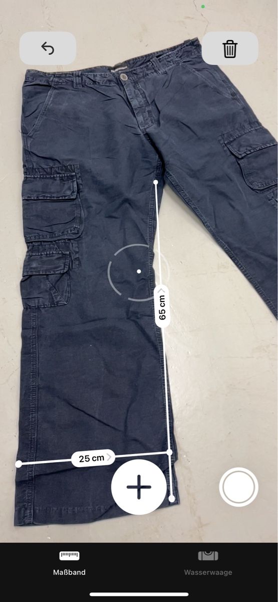 Armani Hosen: Armani Blaue Cargo Hose, Grösse 34/34 – Gebraucht aus Bern von floorball_zoro 4