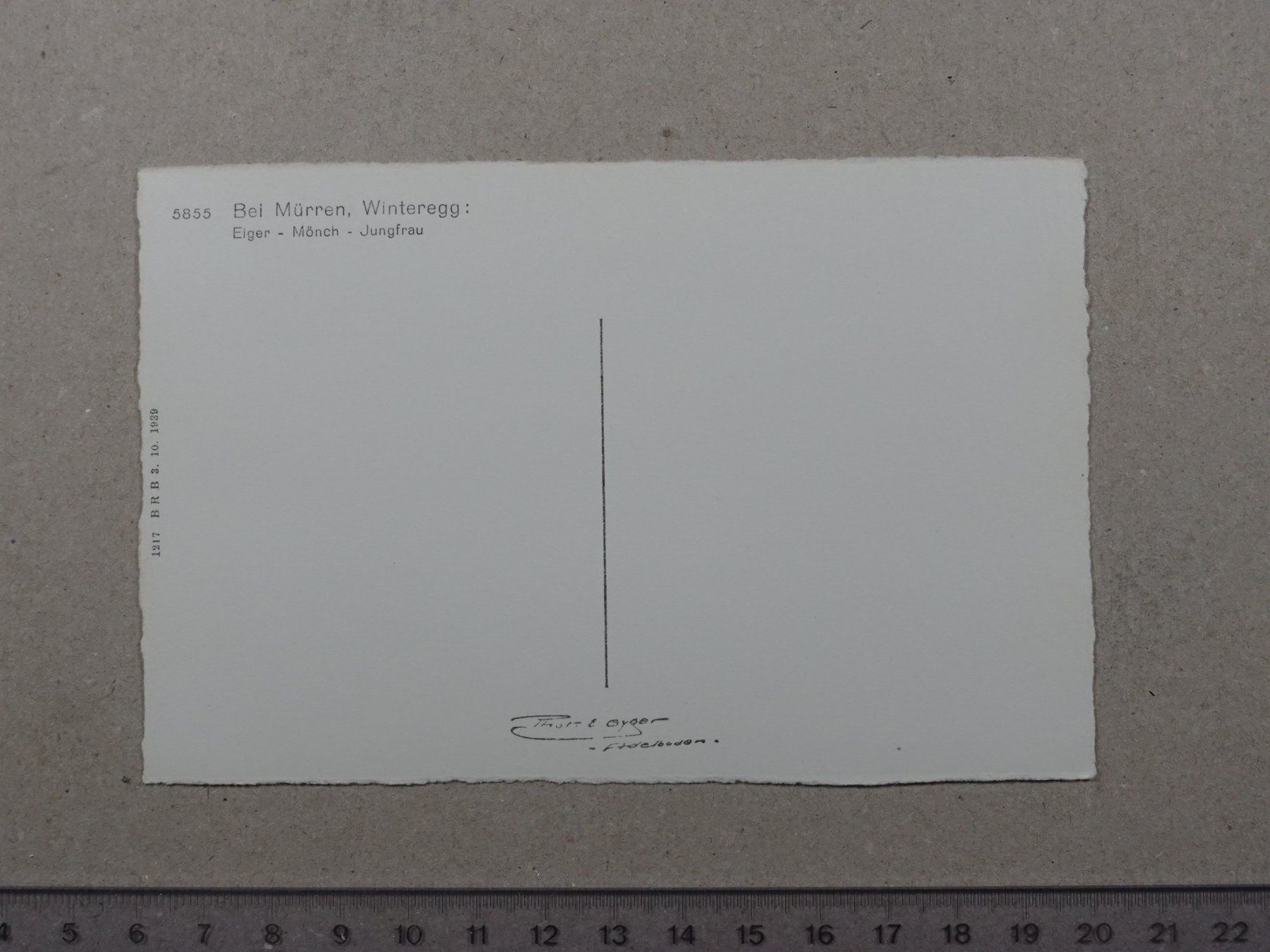 Cartes postales: Mürren, Winteregg – D'occasion à Lenzburg par fh1 1