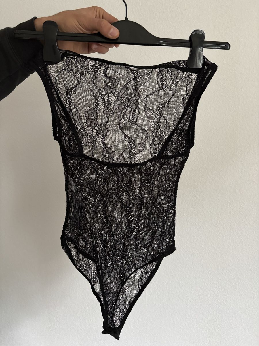 Altra biancheria intima: Schwarzer Body aus Spitze, Grösse S – Usato da Zürich venduto da cas_x6pw 2