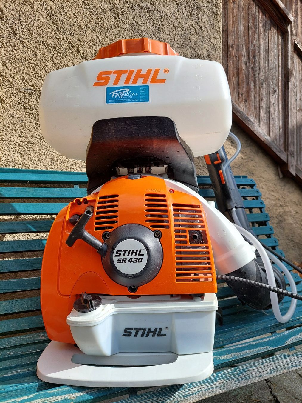 Stihl Laubbläser & Laubsauger: STIHL SR 430 Profi Laub- und/oder Sprühbläser – Gebraucht aus Bäretswil von Teamplayer