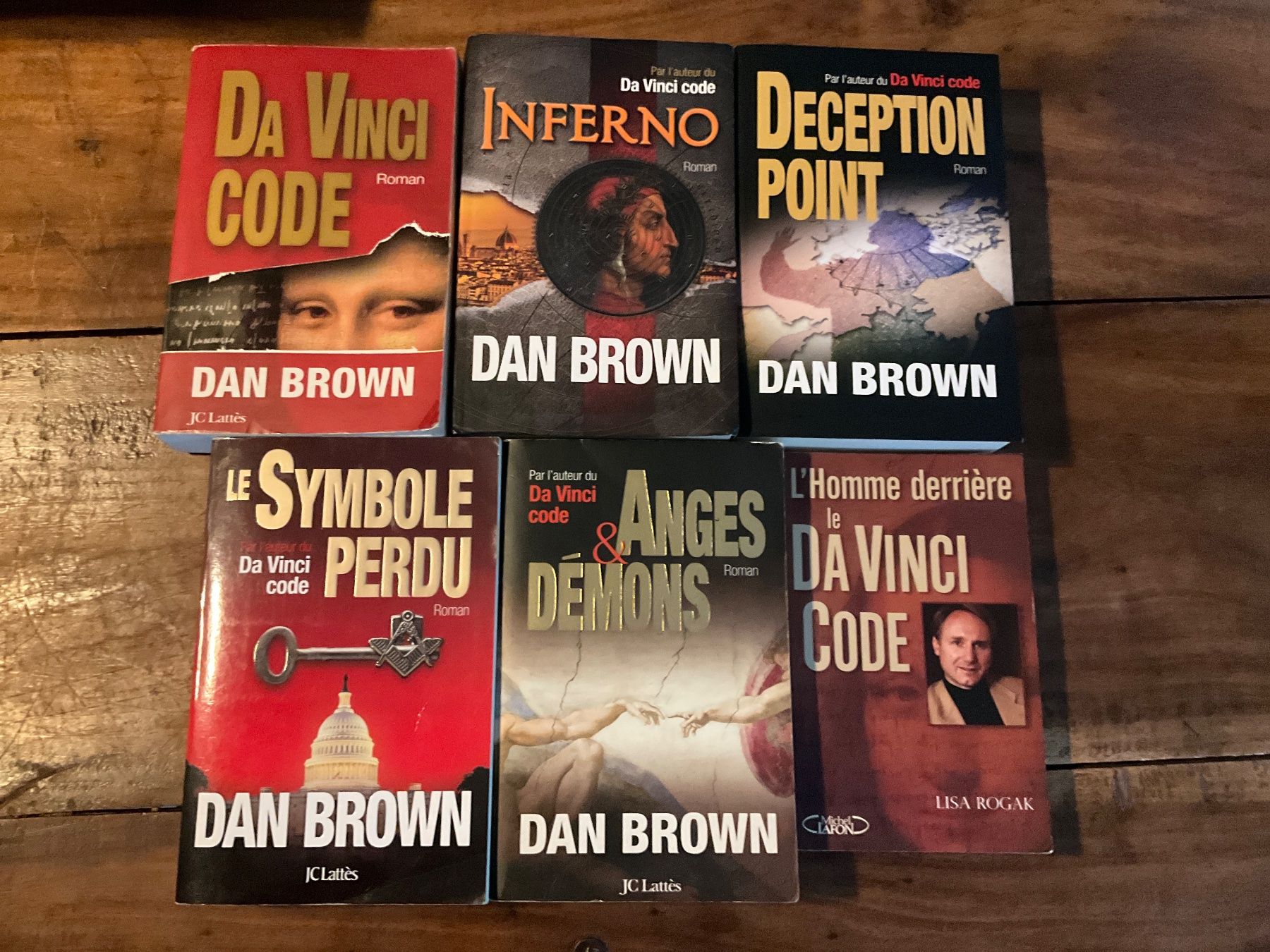 Livres: Lot de 6 romans Dan Brown – D'occasion à Avenches par Lactobacille