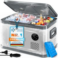 KESSER Kompressor Kühlbox 49L silber