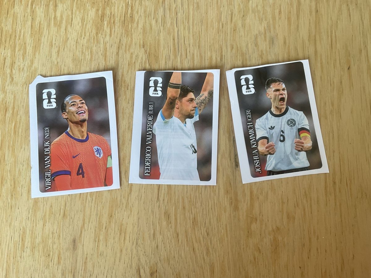 Panini Carte collezionabili: FIFA Sticker Kimmich, Van Dijk, Valverde - Sammelkarten  – Nuovo (secondo la descrizione) da Zetzwil venduto da BaBo1981