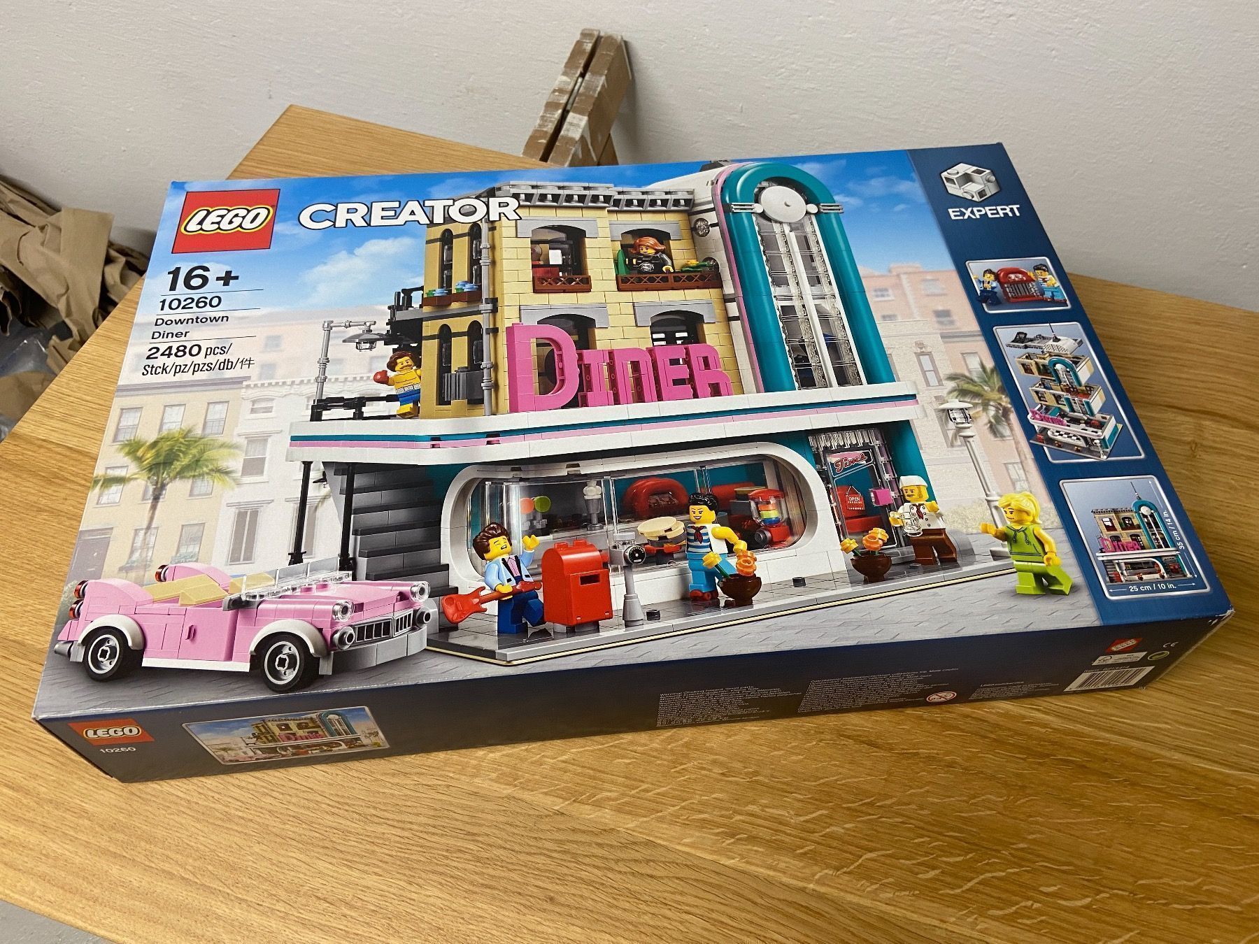 Lego Kit di costruzioni: LEGO 10260 - Downtown Diner – Nuovo e nell'imballaggio originale da Bern venduto da Seekey 5