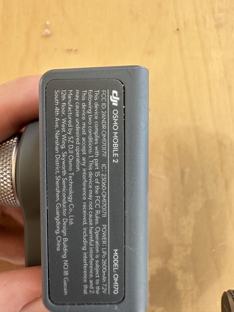 DJI Wandhalterungen: DJI Osmo Mobile 2 – Smartphone Gimbal – Gebraucht aus Genève von ds-meridian24 3