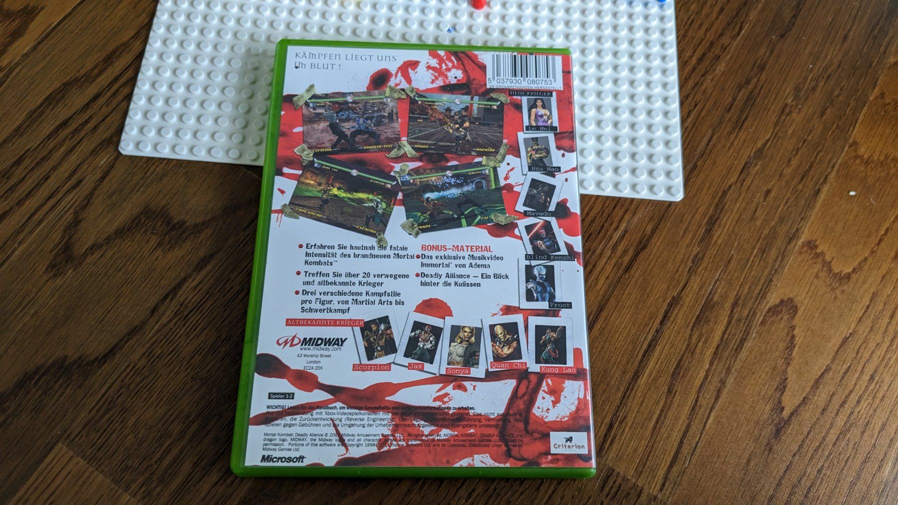Microsoft Giochi: Mortal Kombat Deadly Alliance - Xbox Spiel – Usato da Hünenberg See venduto da SpecialEditionGaming 2