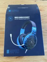 SSC Napoli Gaming Headset kabelgebunden blau neuwertig