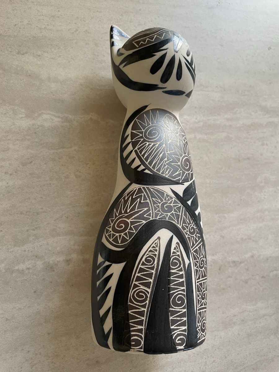 Figuren: Katze aus Keramik Otero Regal – Gebraucht aus Flawil von Naphtali 5